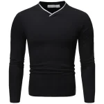 Black V-Neck T-Shirt
