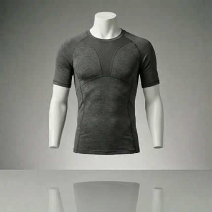 Custom compression shirts manufacturer producing private label compression tops and performance base layers