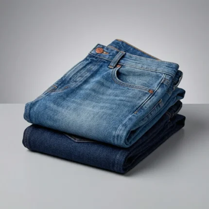 Custom denim pants manufacturer producing private label jeans and denim trousers for clothing brands
