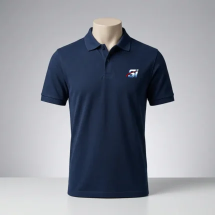 Custom polo shirt manufacturer producing private label embroidered polo shirts for clothing brands
