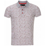 Grey Camo Polo Shirt